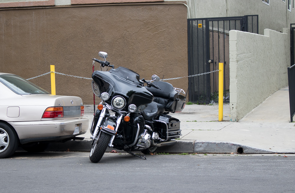 Los Angeles, CA - Motorcyclist Killed in Crash with Car on West Blvd.