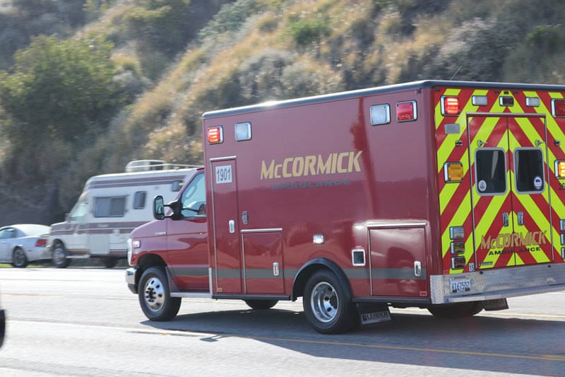 Signal Hill, CA - At Least One Hurt in Motorcycle Crash on 405 Fwy.