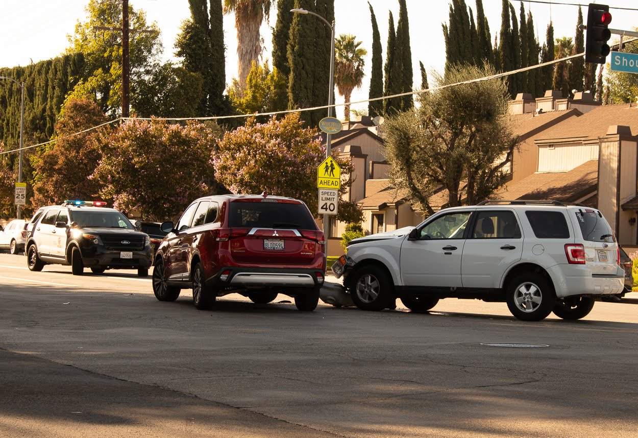 Westlake, CA - One Hurt in Three-Car Crash Involving Police Cruiser