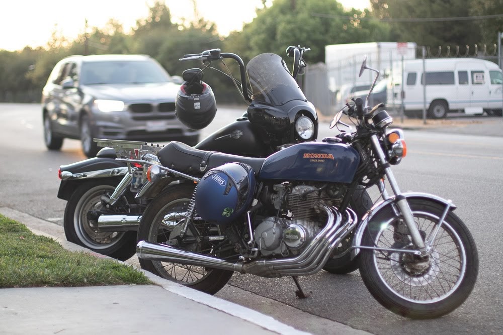 Bakersfield, CA - Motorcycle Crash with Injuries on Madison St.
